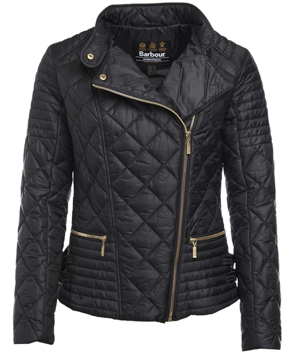 Women S Barbour International Wyvis Quilted Jacket Women S Barbour International Wyvis Quilted Jacket Black