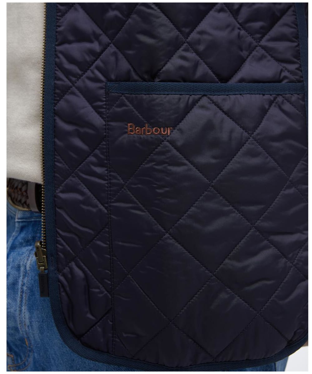 Men's Barbour Quilted Waistcoat / Zip-in Liner