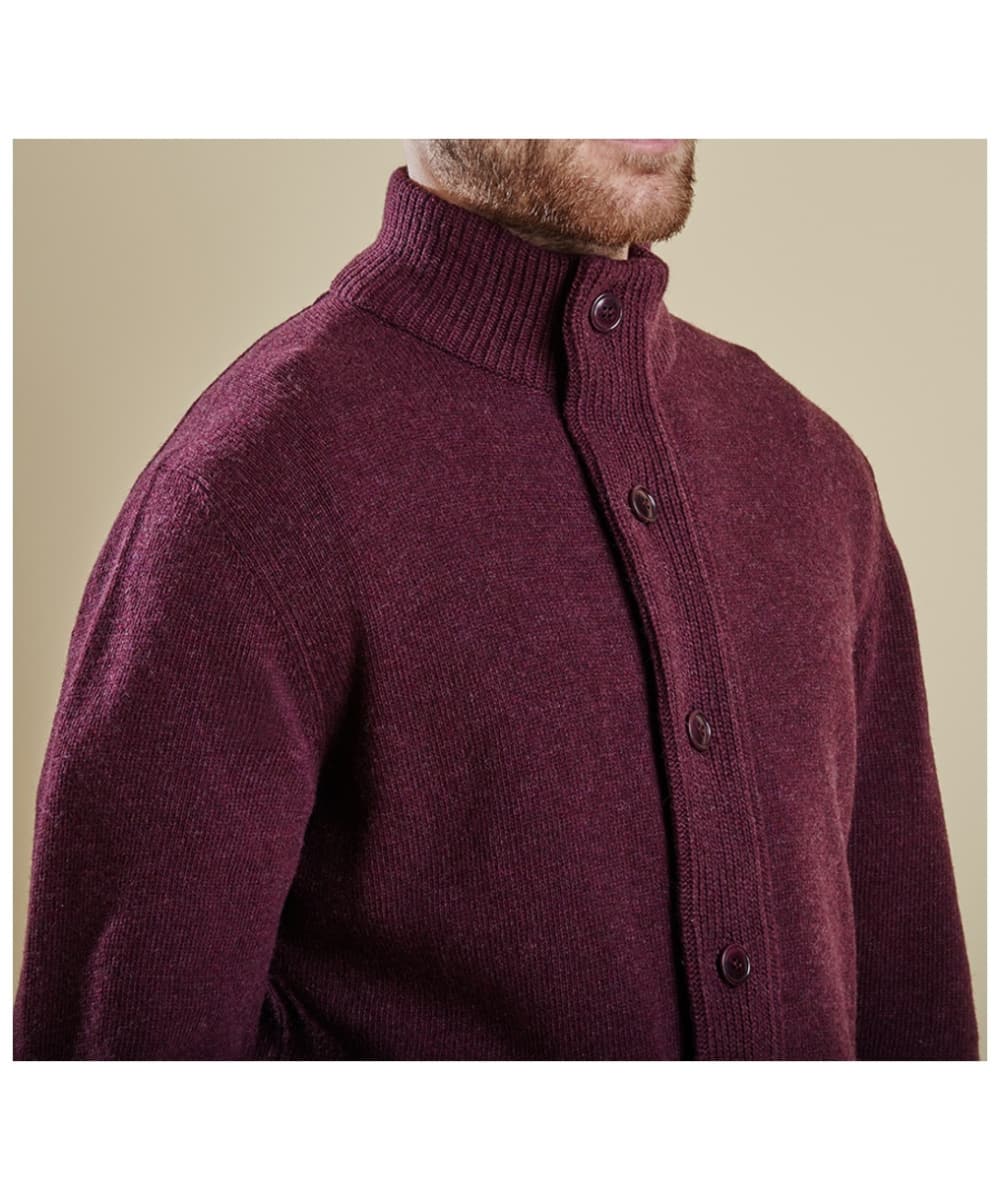 Men's Barbour Patch Zip Through Sweater