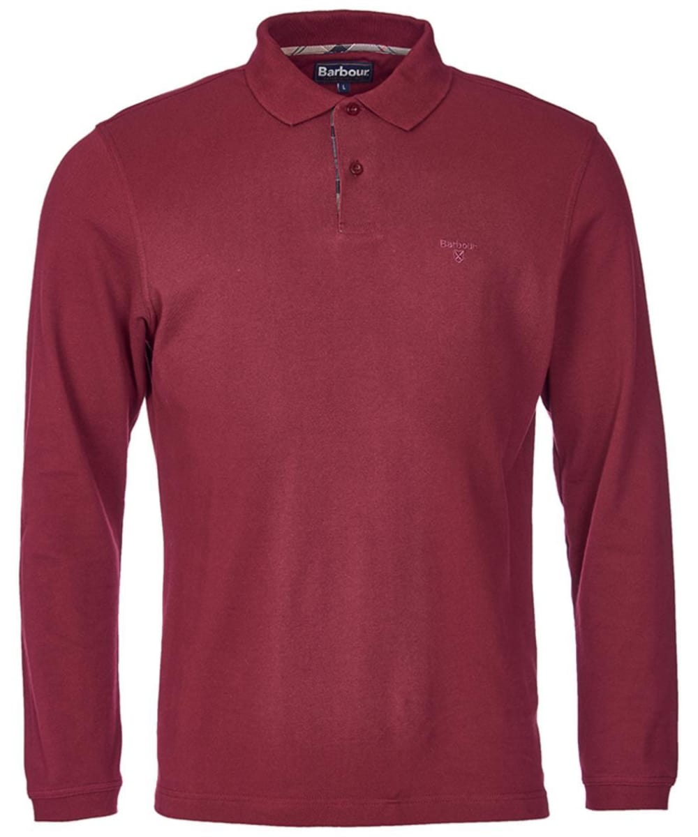 Men’s Barbour Long Sleeved Sports Polo Shirt