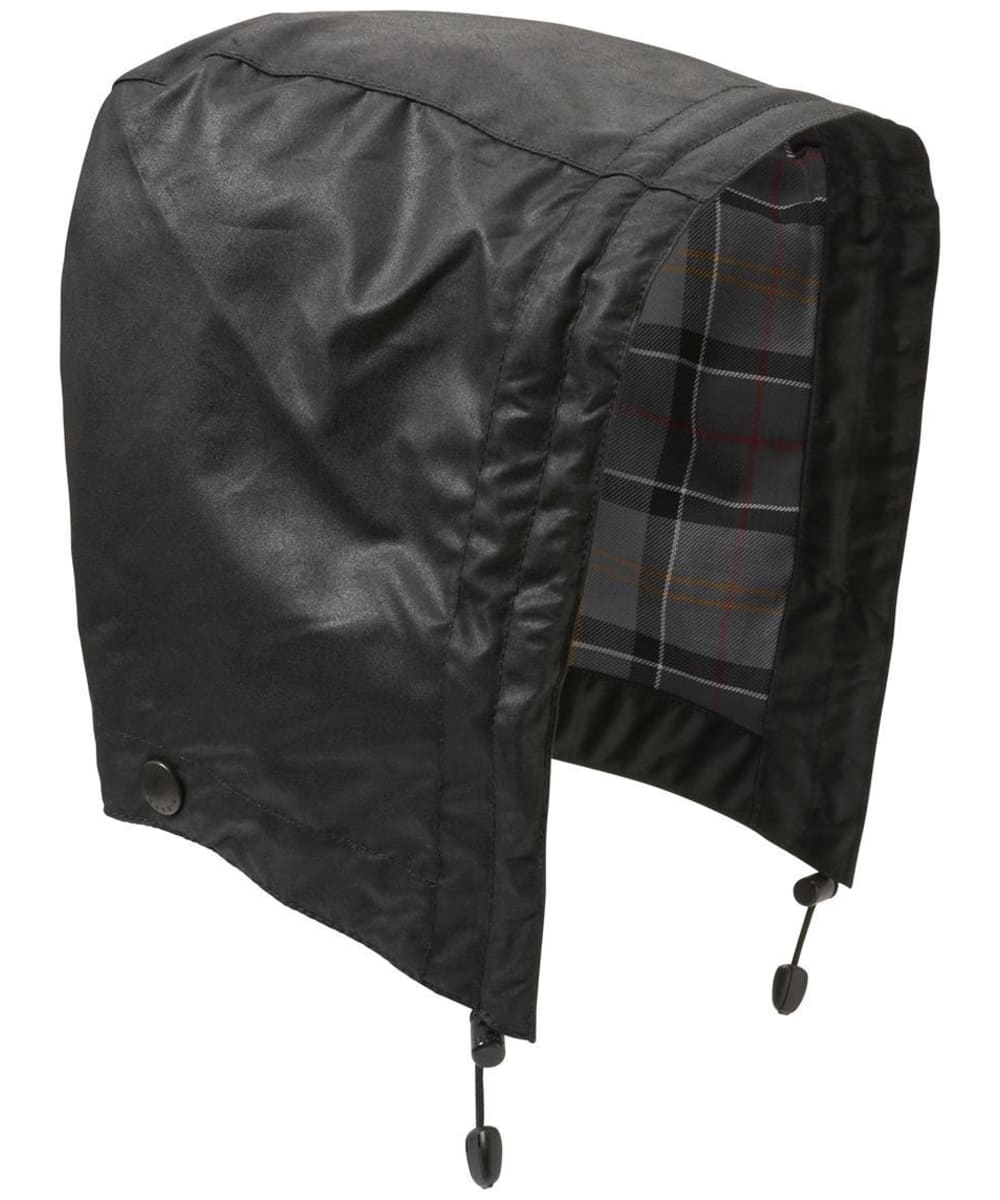 barbour wax storm hood olive