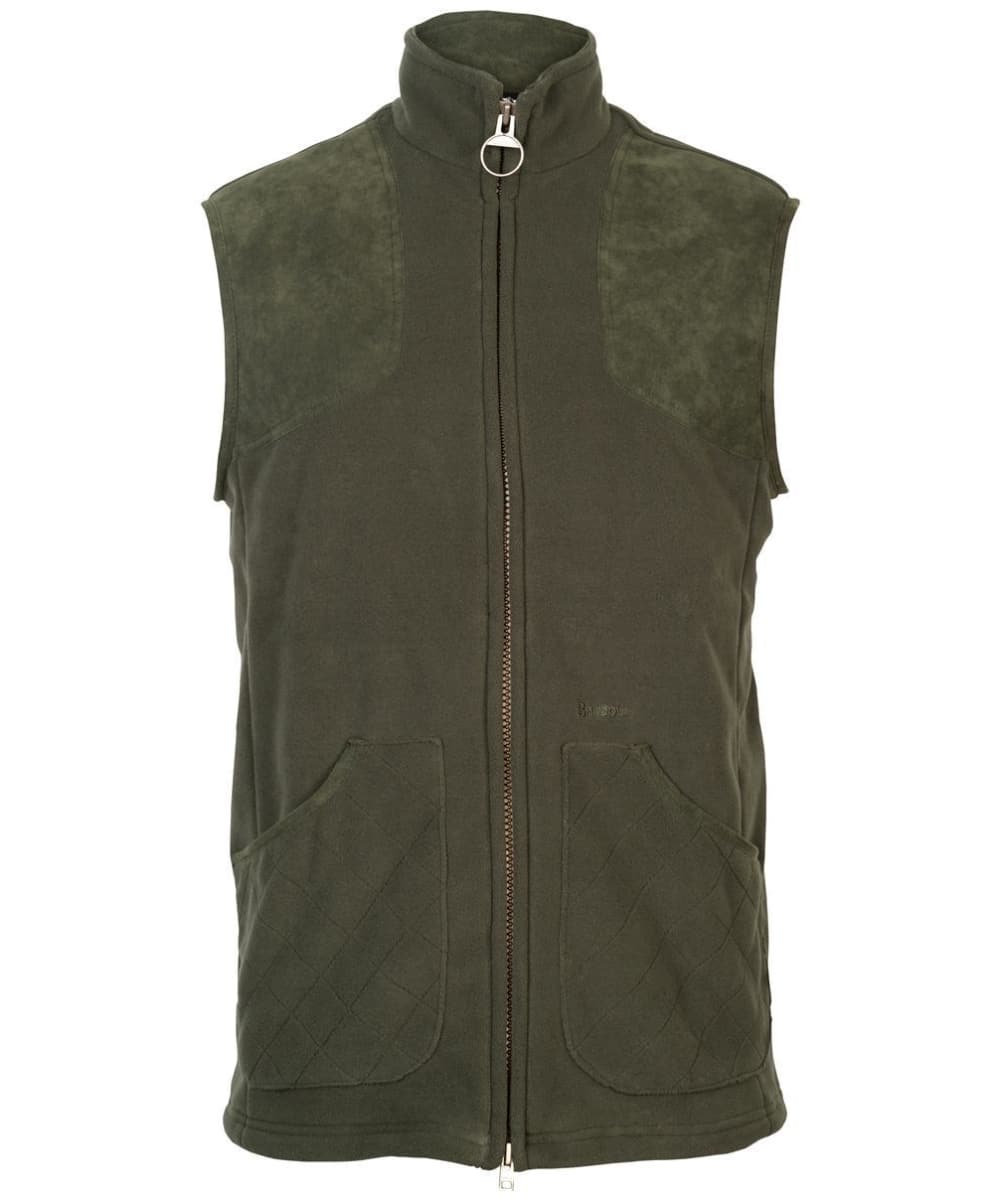 barbour dunmoor fleece vest