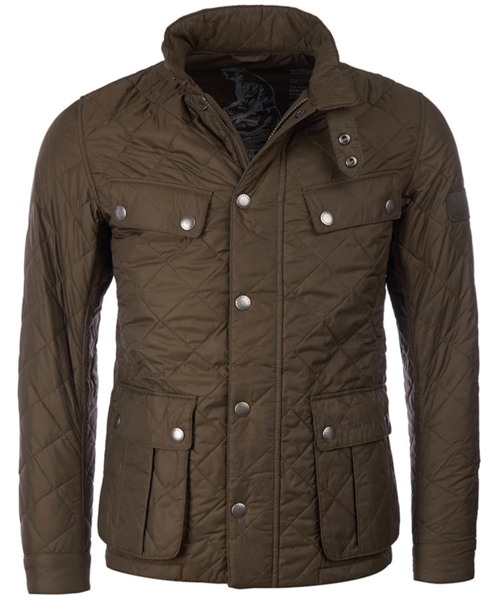 barbour international quilted coat