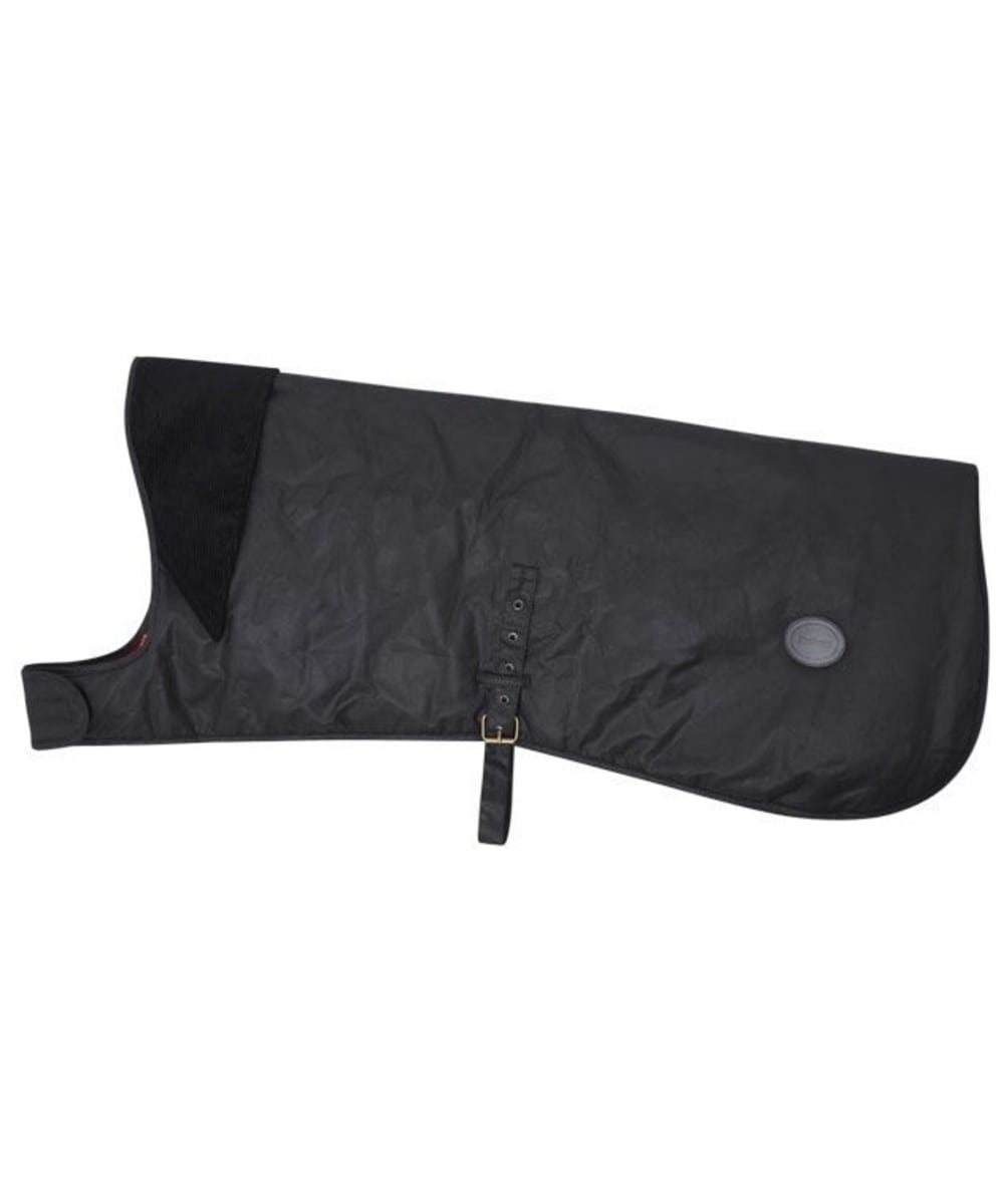 View Barbour Waxed Cotton Dog Coat Black XL information