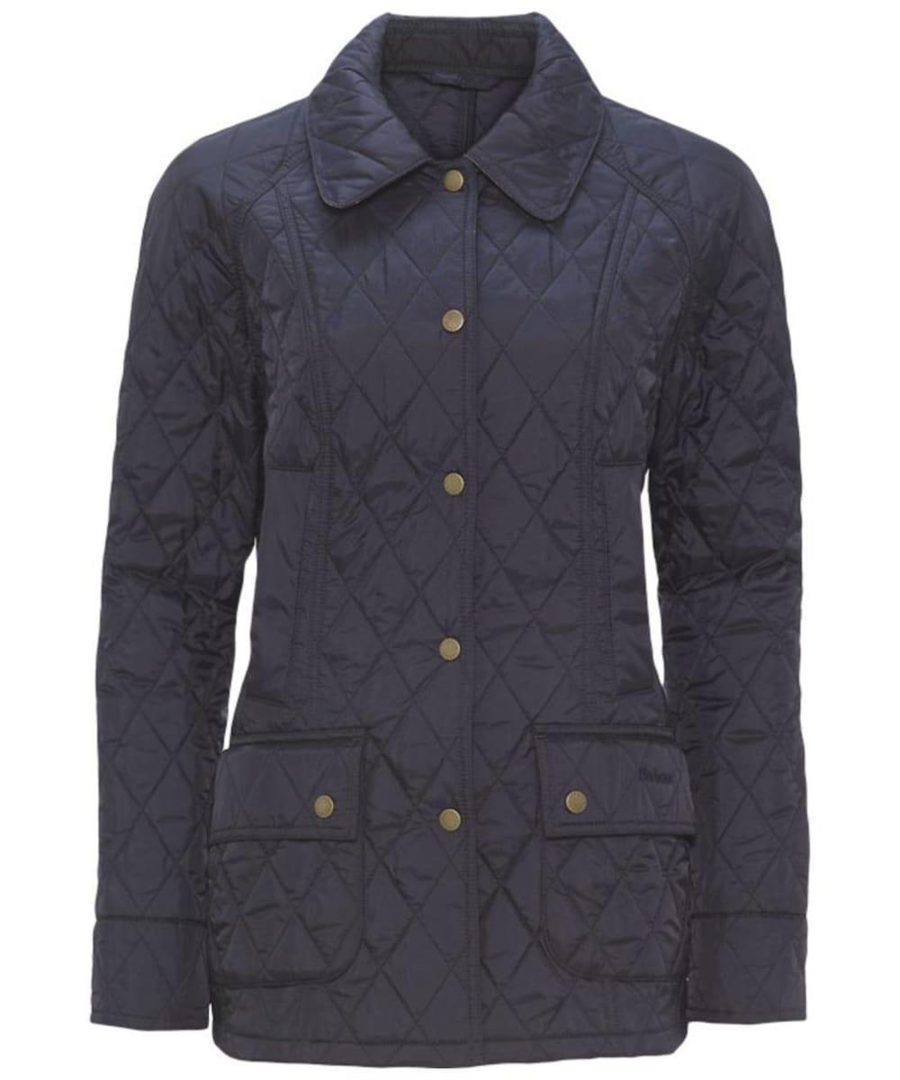 View Womens Barbour Summer Beadnell Quilted Jacket Navy UK 18 information