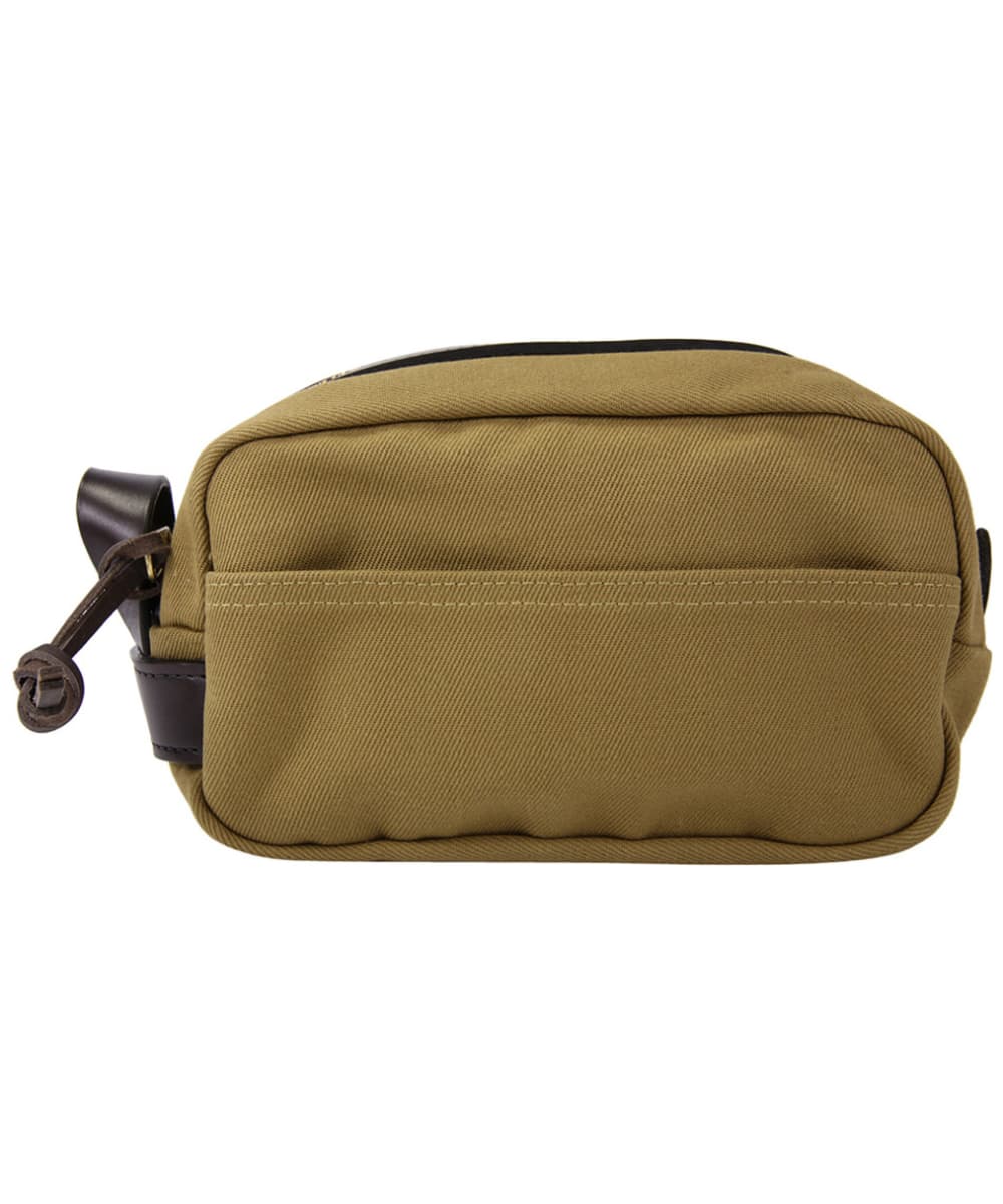 View Filson Travel Kit Rugged Twill Toiletry Wash Bag Tan One size information