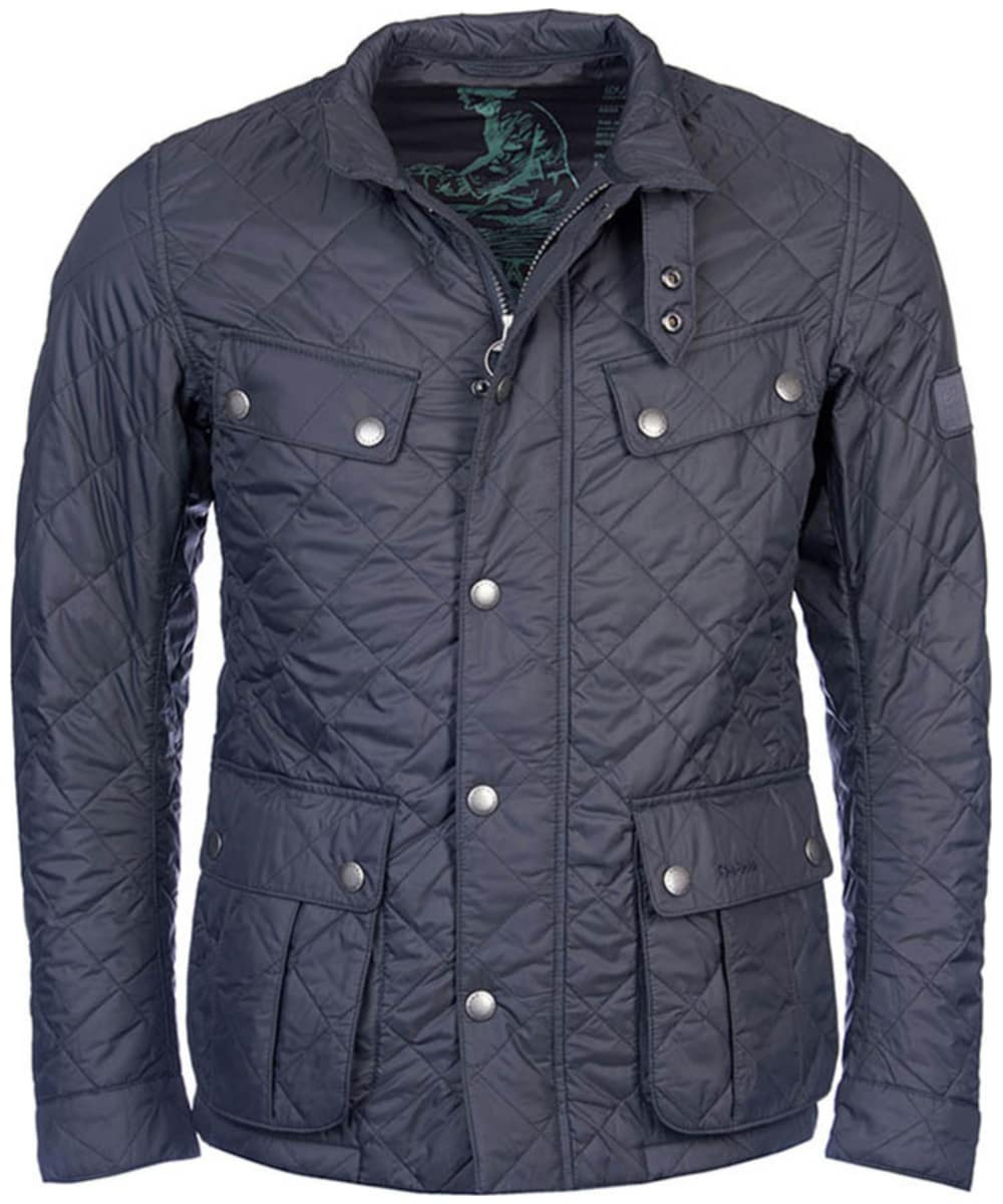 barbour international ariel quilted jacket navy