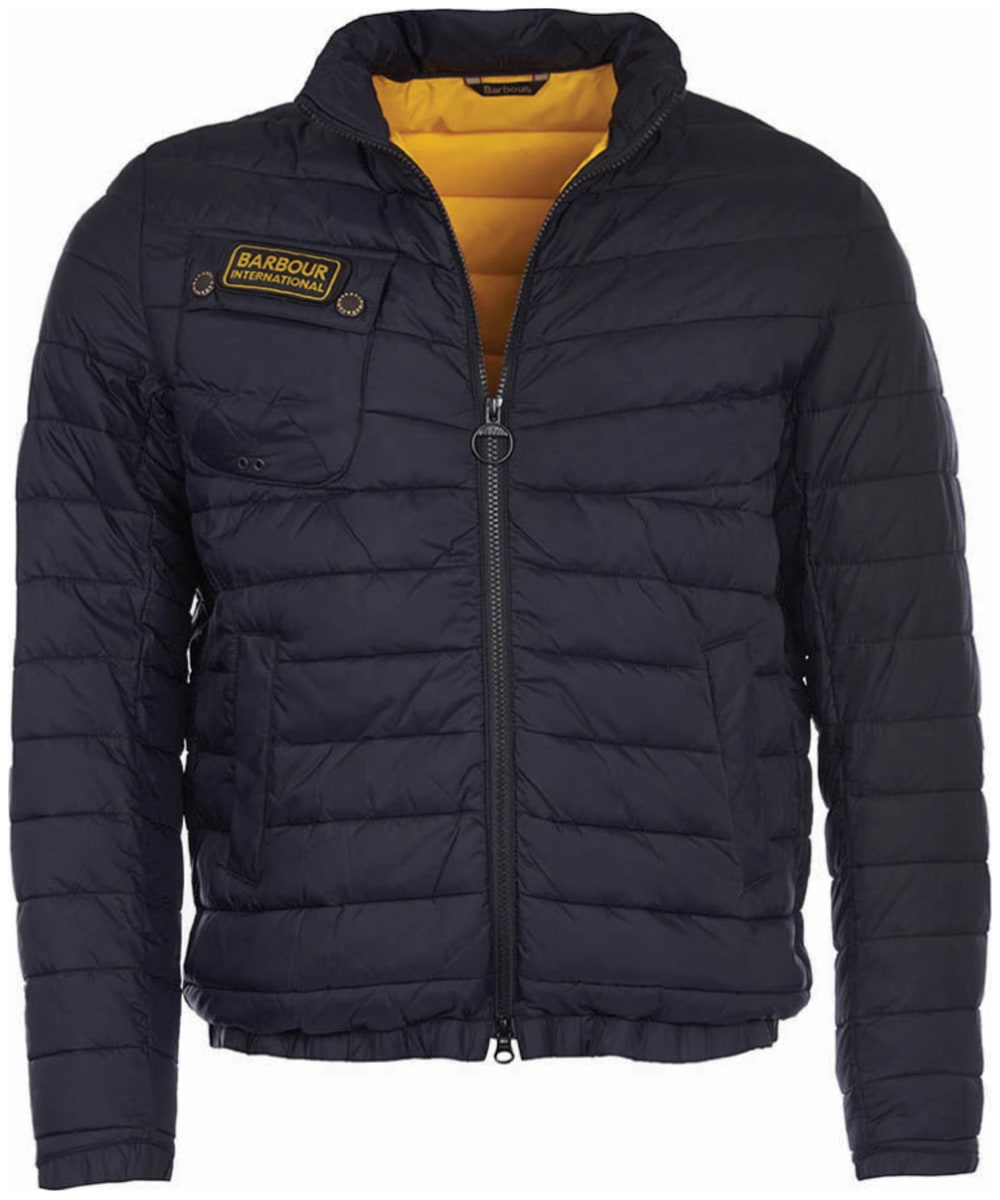 barbour international longshore quilted jacket