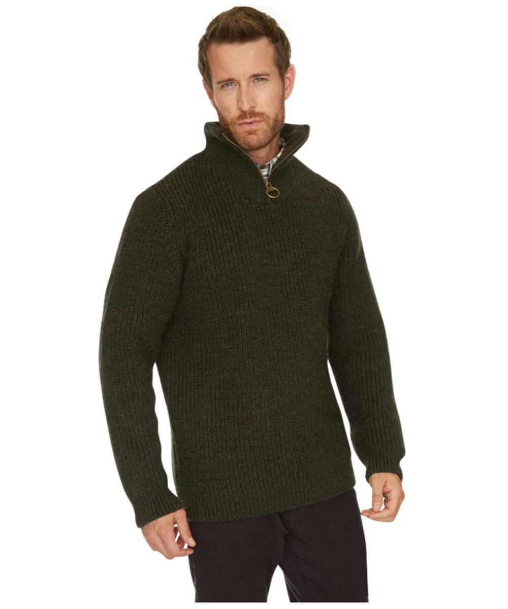 barbour tyne half zip sweater