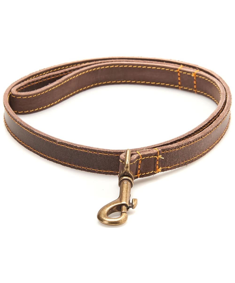 barbour leather dog collar