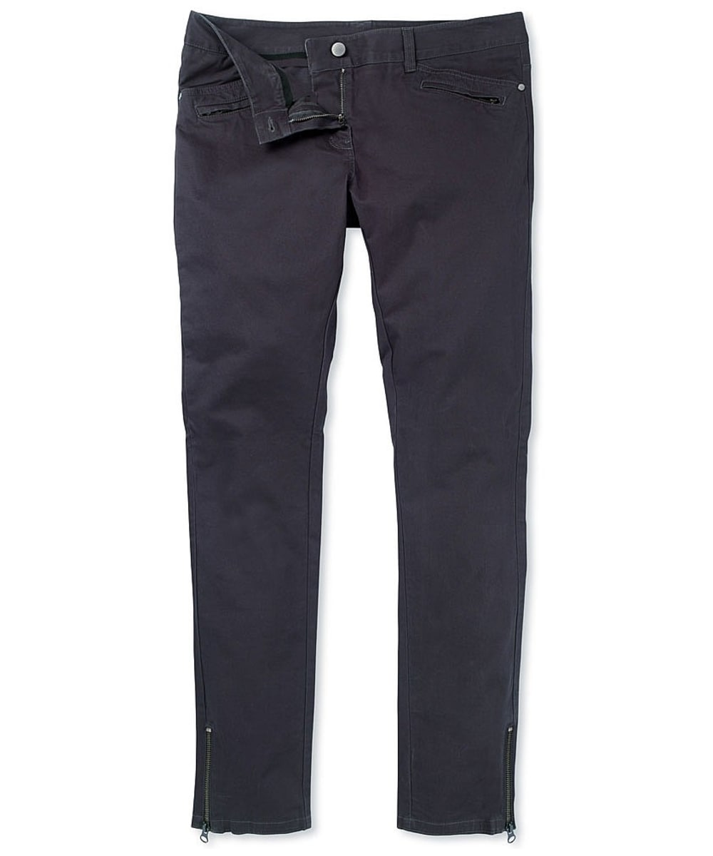 View Womens Crew Clothing Benwick Trousers Charcoal UK 10 information