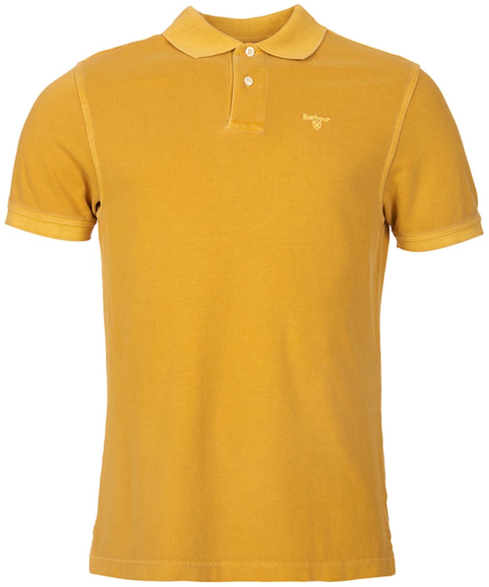 barbour washed sports polo shirt