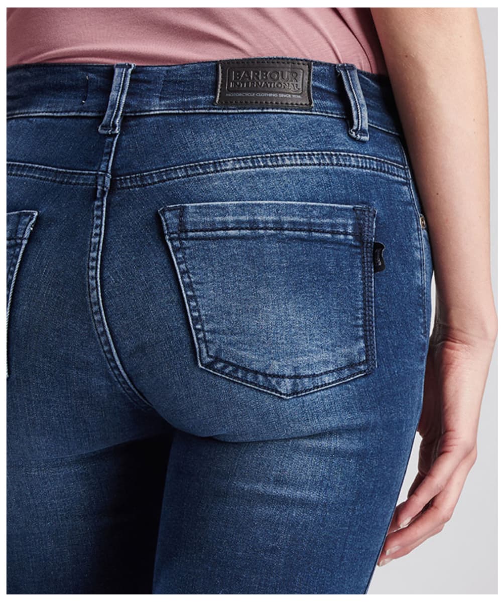 Women's Barbour International Delta Cropped Jeans