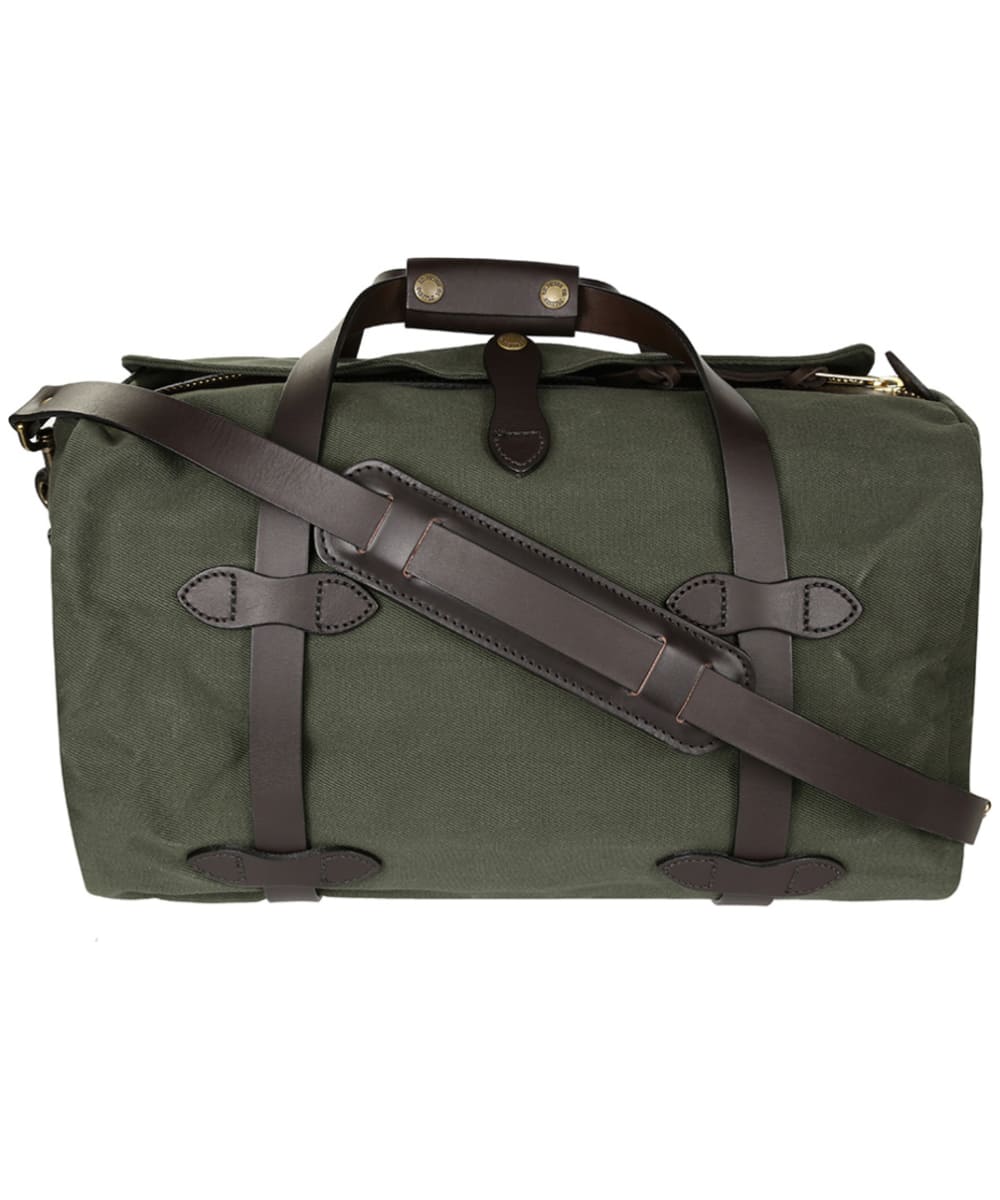 View Filson Small Rugged Twill Water Resistant Duffle Bag Otter Green One size information