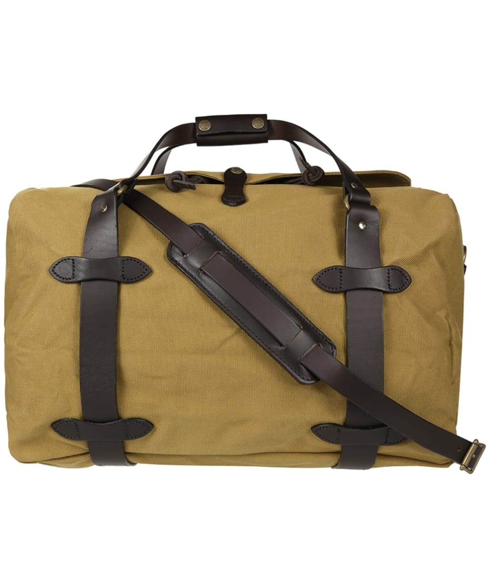 View Filson Medium Rugged Twill CarryOn Duffle Bag Tan One size information