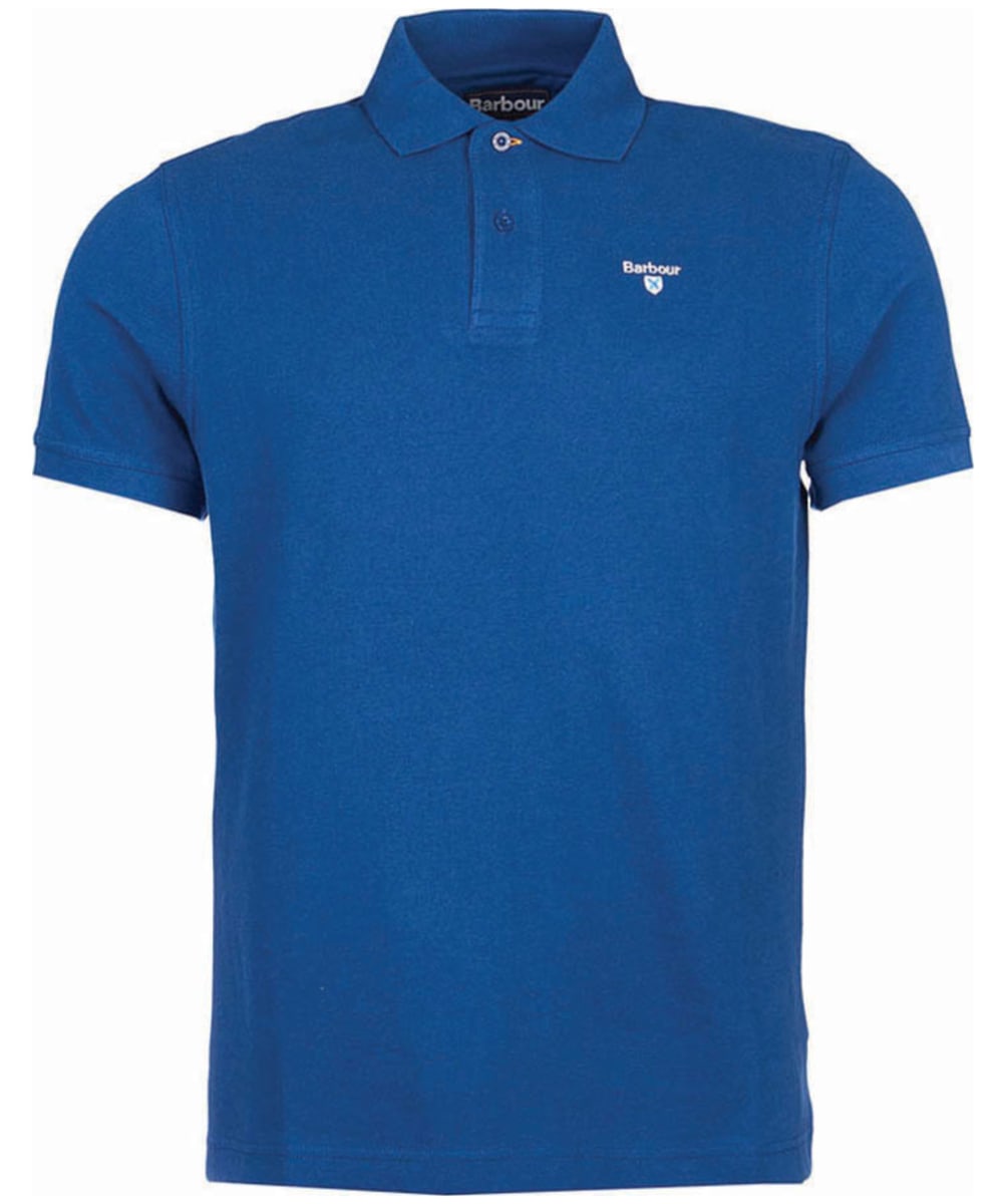 View Mens Barbour Sports Polo 215G Deep Blue UK S information