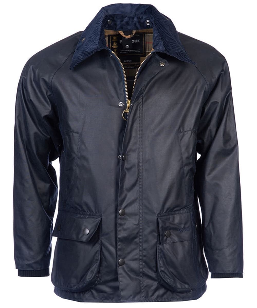 View Mens Barbour Bedale Jacket Navy UK 32 information