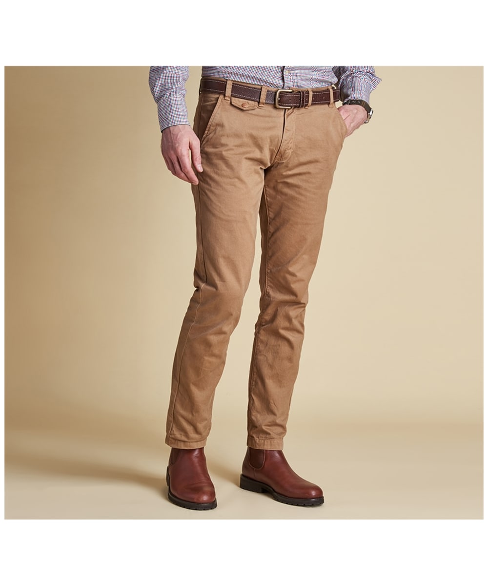 barbour mens neuston twill trousers