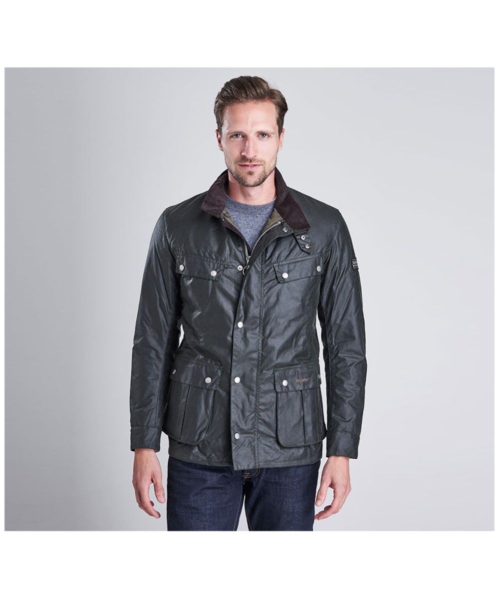 barbour duke jacket rustic