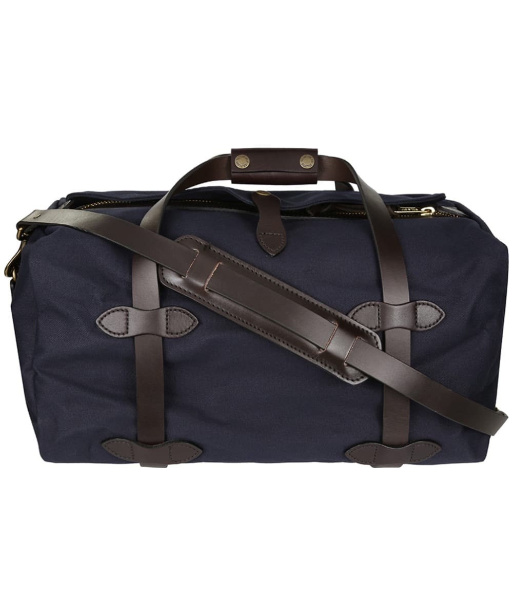 View Filson Small Rugged Twill Water Resistant Duffle Bag Navy One size information