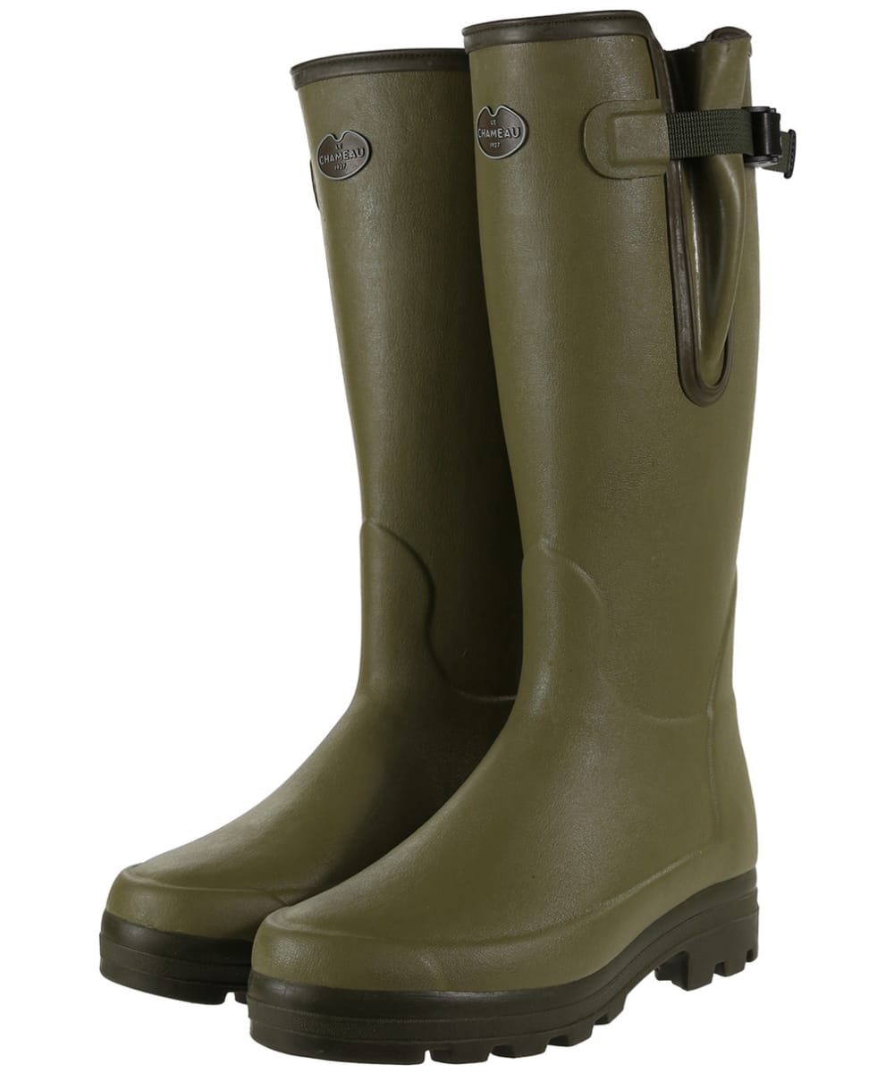 Men's Le Chameau Vierzonord Neo Wellington Boots - 41 cm calf