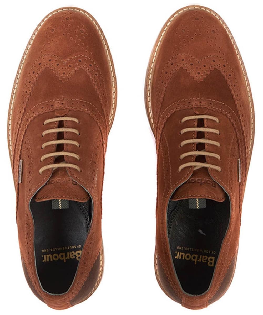 barbour men's brogues