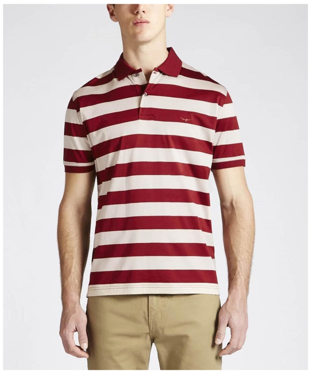 Men's R.M. Williams Rod Striped Polo Shirt