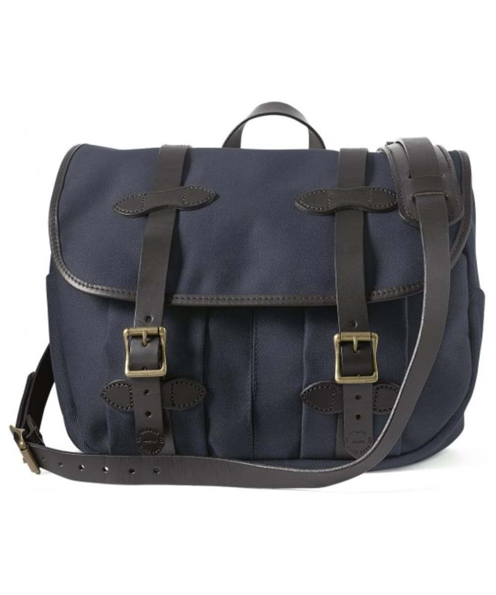 View Filson Medium Rugged Twill Shower Resistant Field Bag Navy One size information