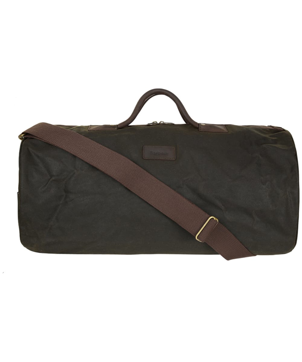 Barbour Waxed Cotton Holdall Bag