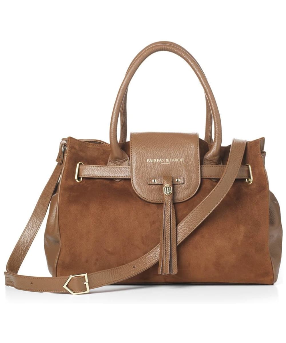 View Womens Fairfax Favor The Windsor Handbag Tan One size information