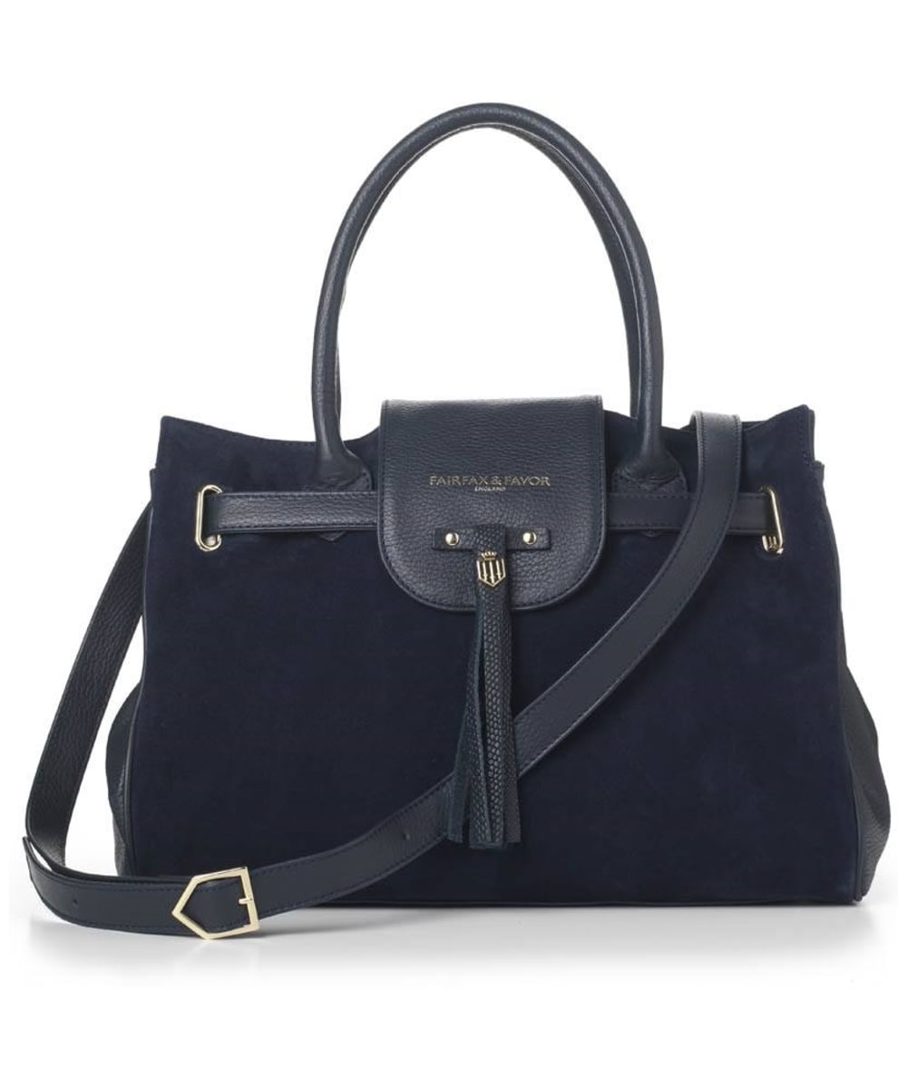 View Womens Fairfax Favor The Windsor Handbag Navy Blue One size information