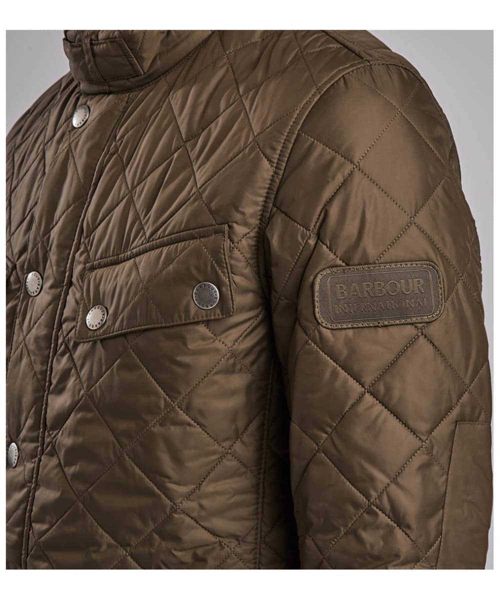 barbour international ariel profile quilted jacket