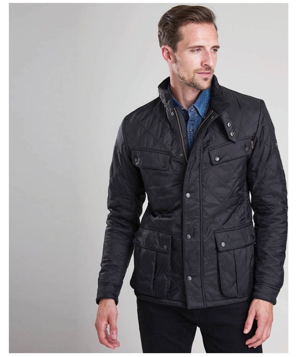 men's barbour international ariel polarquilt jacket