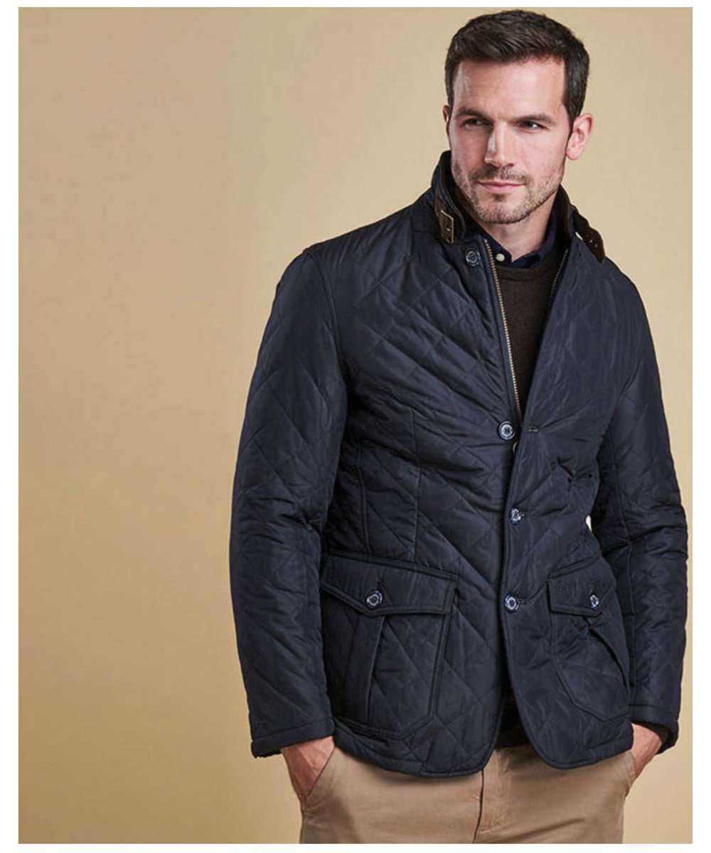 barbour quilted lutz olive 