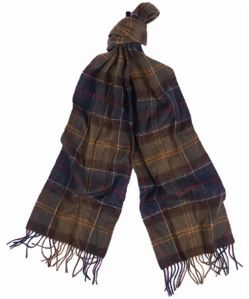 barbour tweed scarf
