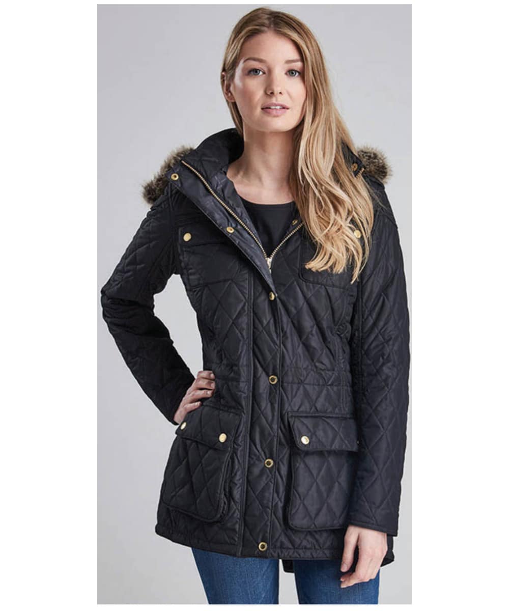 barbour international womens enduro quilted jacket