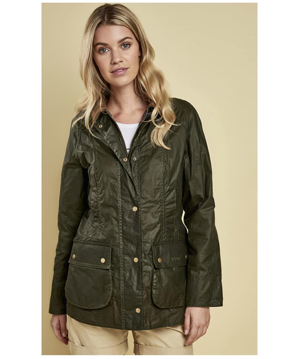 barbour beadnell jacket olive