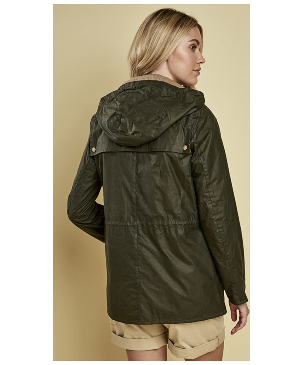 barbour womens durham waxed jacket