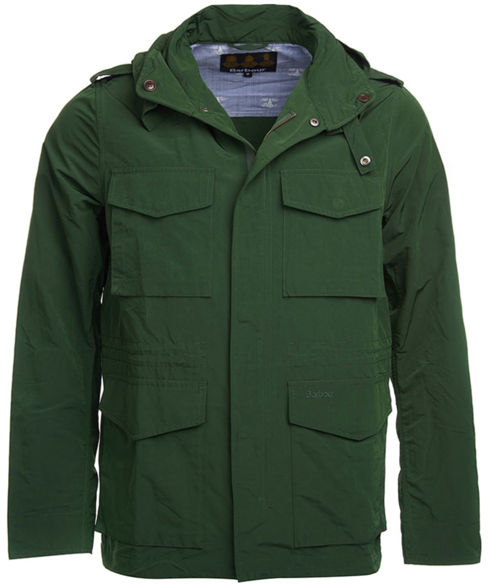 barbour green jacket mens