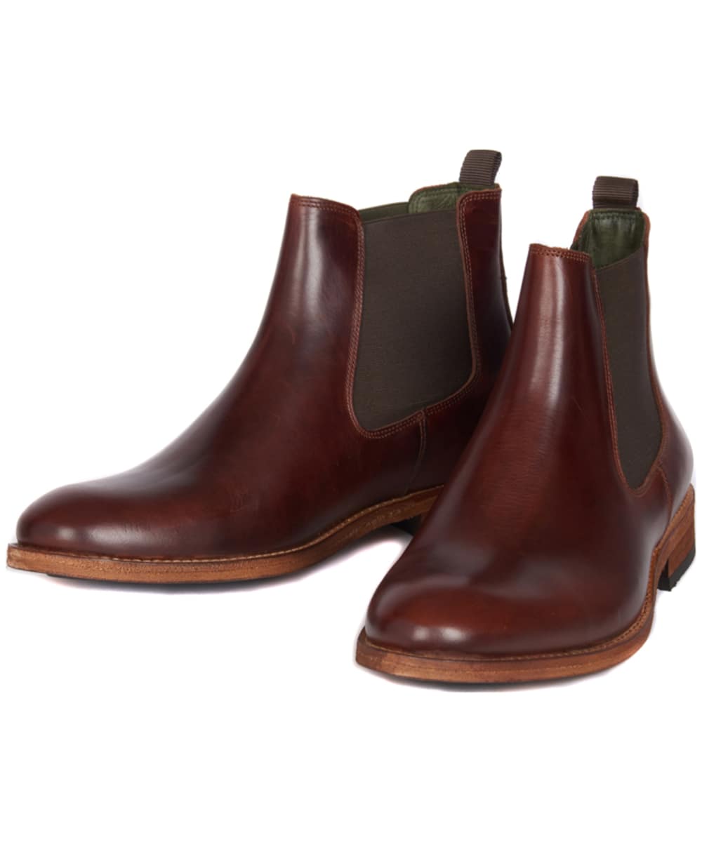 barbour chelsea boots brown