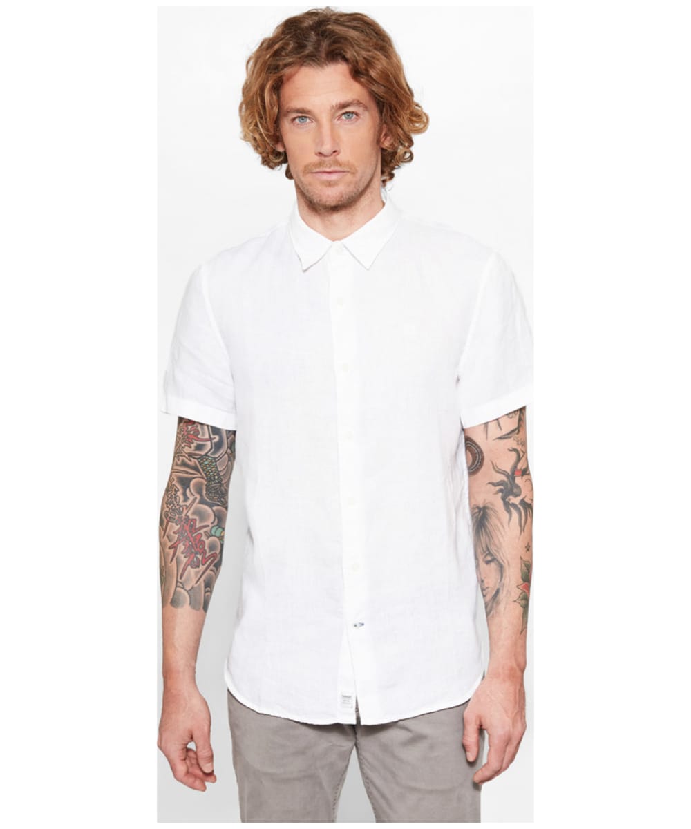 Men's Timberland Mill River Linen Short Sleeved Shirt