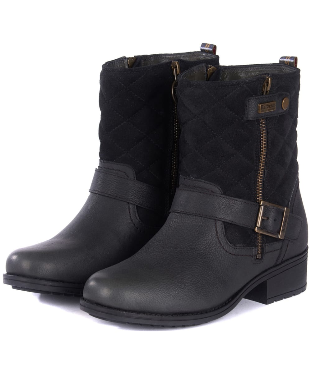 barbour sienna boots black 