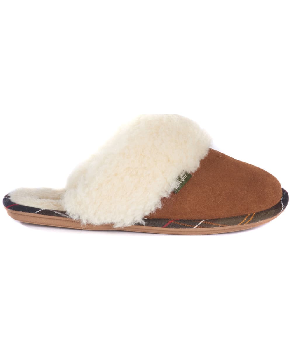 Women's Barbour Lydia Suede Mule Slippers