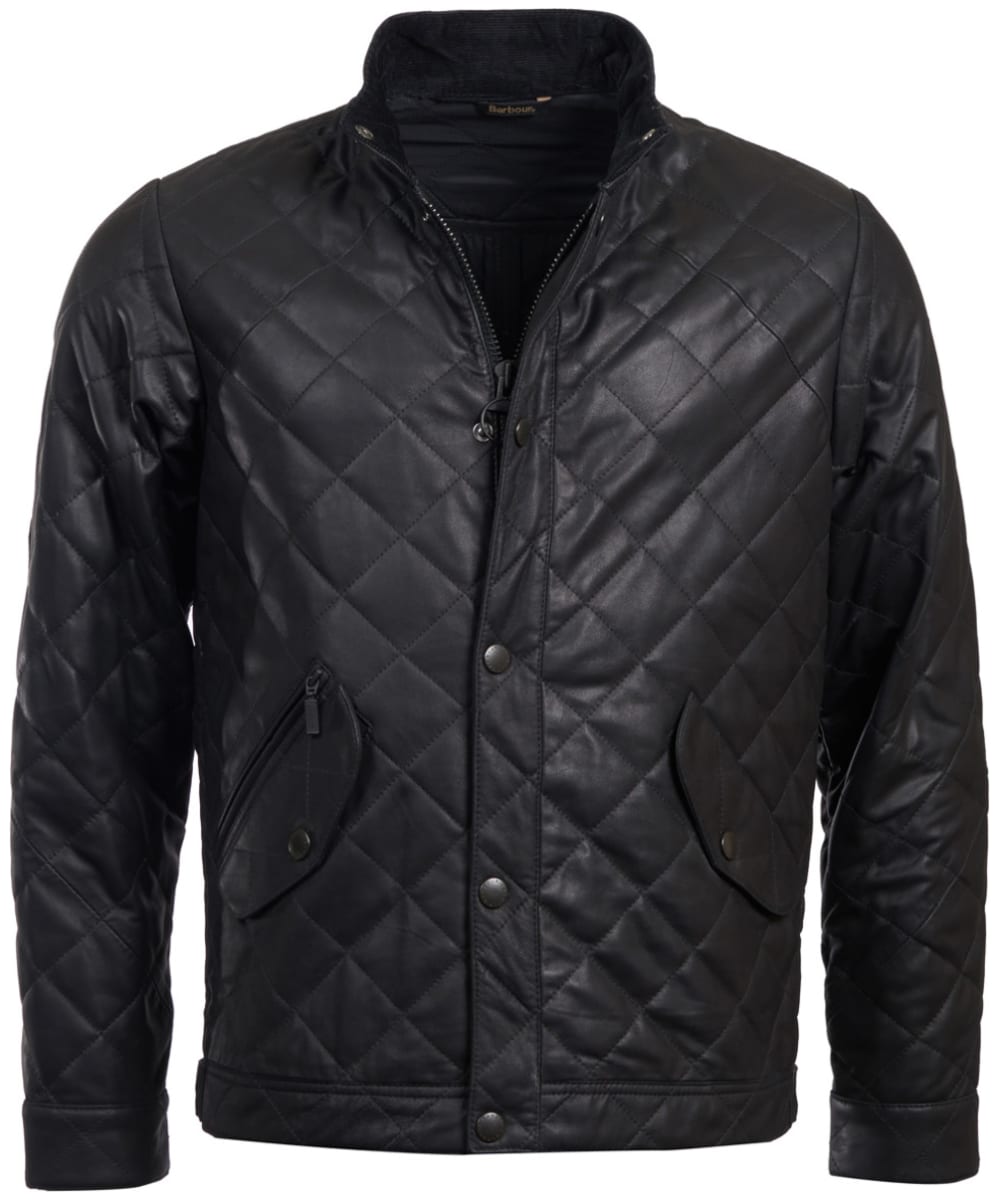 Men's Barbour Peter Leather Jacket