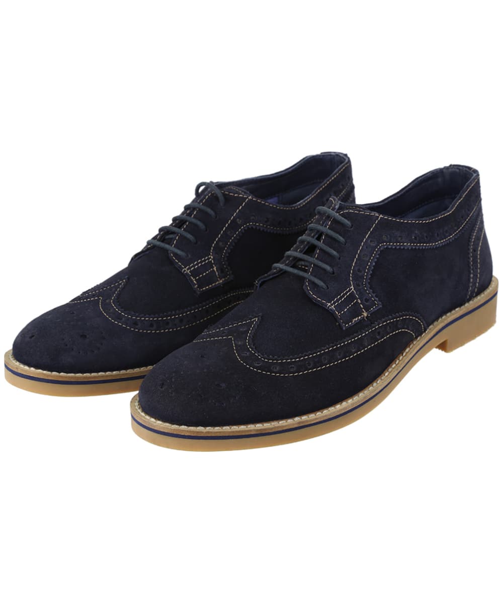 Men's Joules Keel Suede Casual Brogue Shoes
