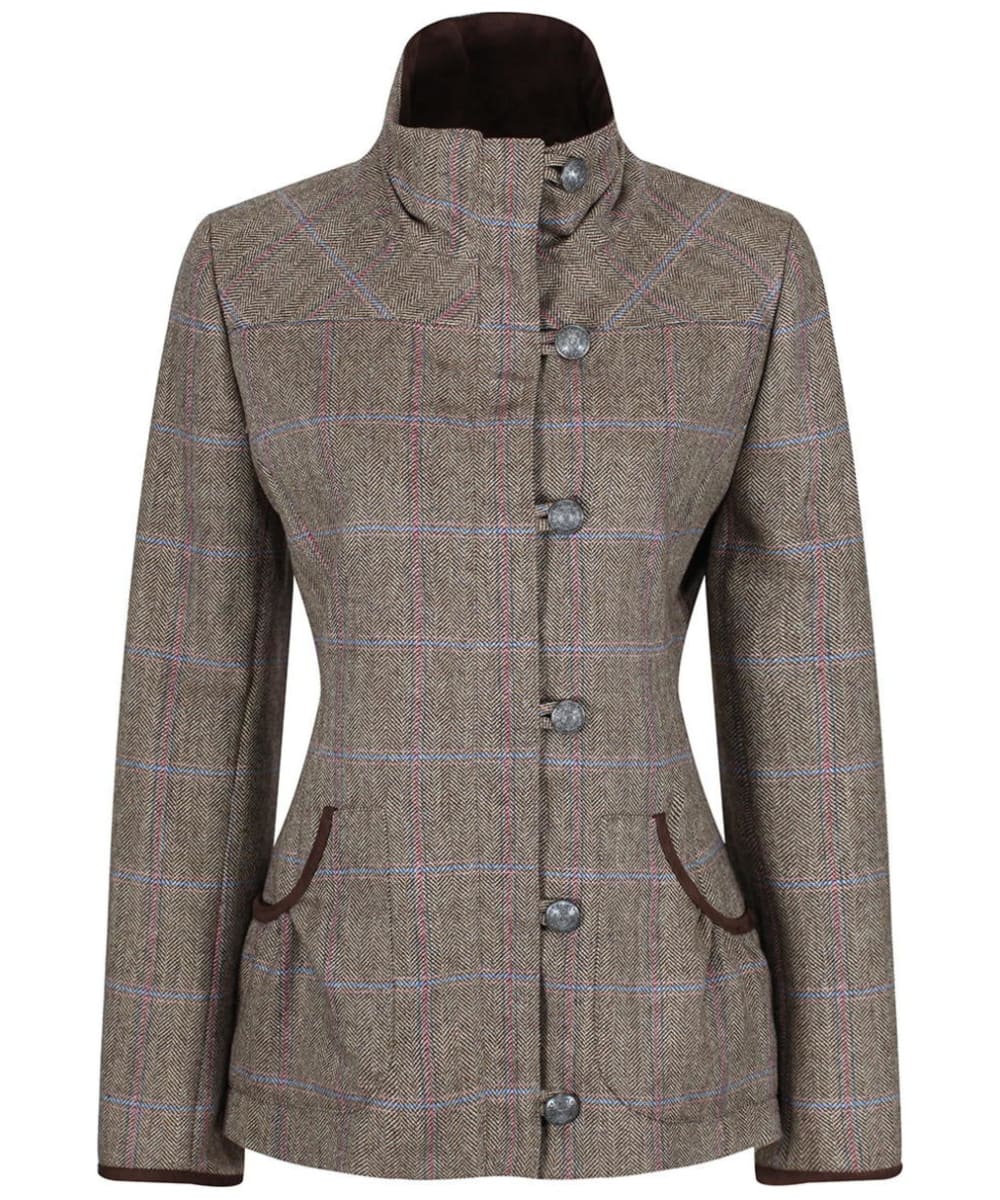 View Womens Dubarry Bracken WaterRepellent Tweed Jacket Woodrose UK 20 information