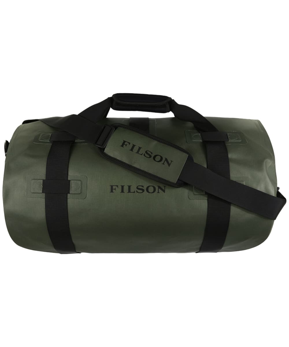 View Filson Dry Medium Waterproof Nylon Duffle Bag Green One size information