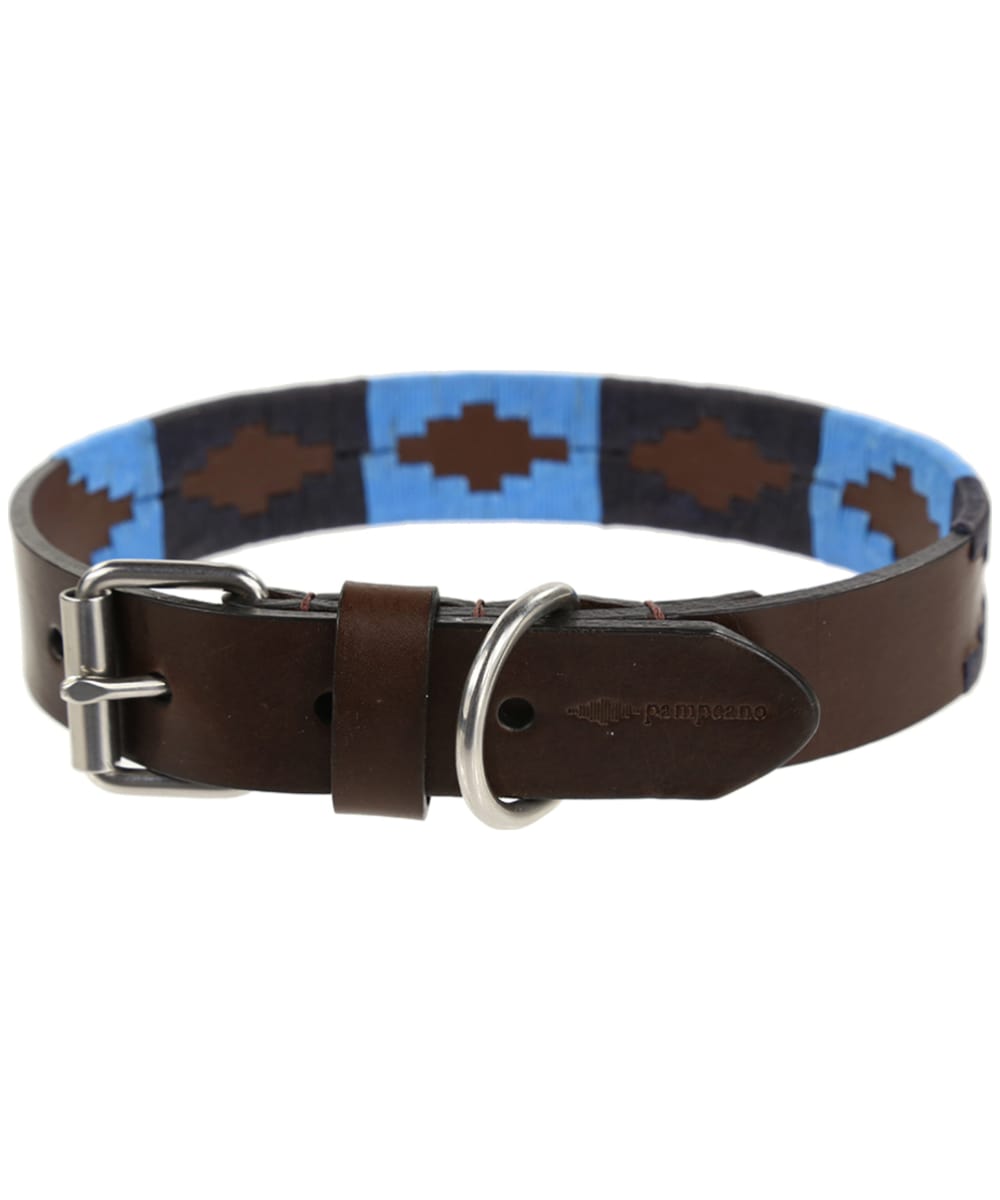 View pampeano Argentine Leather Dog Collar Azules M information