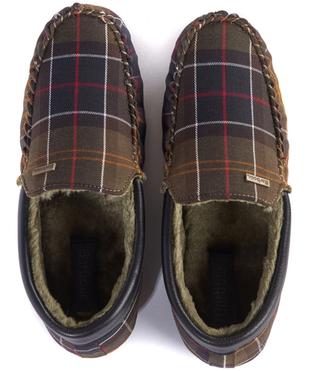  Men  s  Barbour Monty House  Classic Slippers 