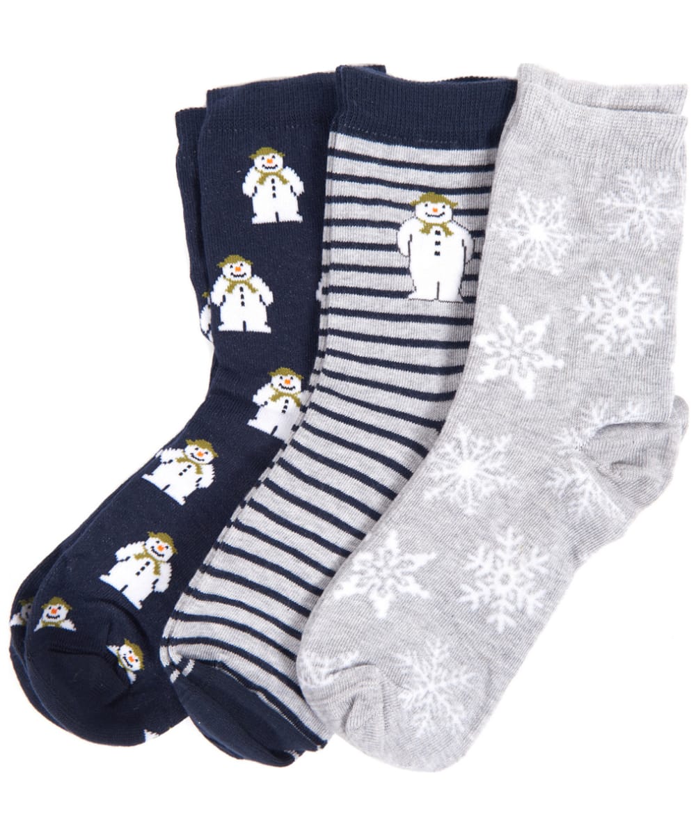 Barbour Kids ‘The Snowman™’ Layton Sock Gift Set